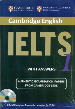نمایش جزئیات برای  Cambridge english ielts 1 with cd تصویر  Cambridge english ielts 1 with cd