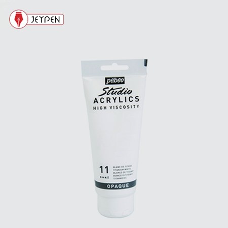 نمایش جزئیات برای  رنگ اکریلیک پبئو مدل استودیو 100 میل رنگ سفید تیتانیوم کد 11 تصویر  رنگ اکریلیک پبئو مدل استودیو 100 میل رنگ سفید تیتانیوم کد 11
