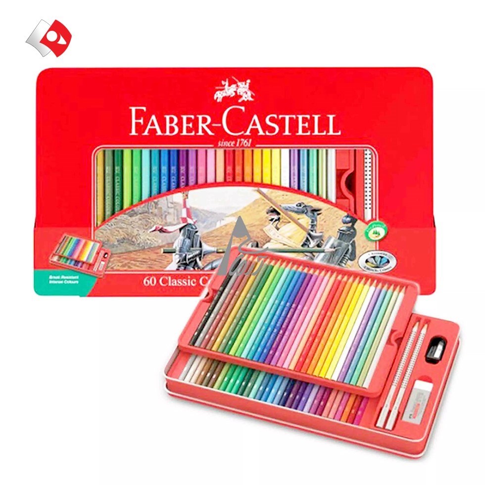 نمایش جزئیات برای  مداد رنگی 60 رنگ فابر کاستل
 fabercastell جعبه فلزی تصویر  مداد رنگی 60 رنگ فابر کاستل
 fabercastell جعبه فلزی