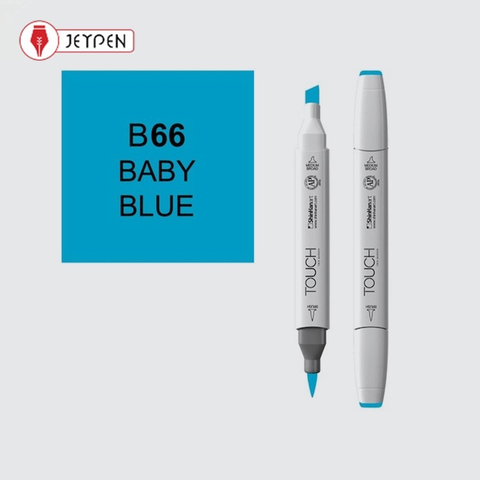 نمایش جزئیات برای  ماژیک راندو تاچ بدنه سفید رنگ بیبی بلوو کد B66 تصویر  ماژیک راندو تاچ بدنه سفید رنگ بیبی بلوو کد B66