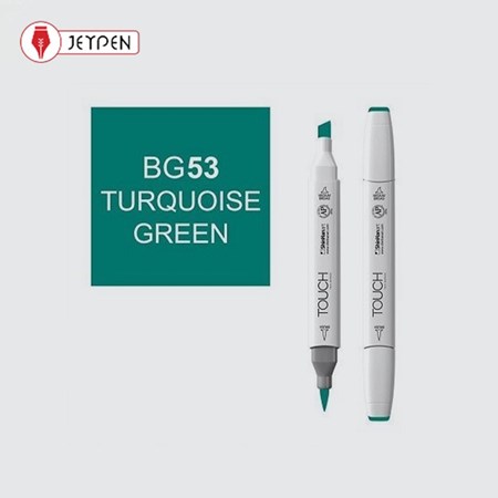 نمایش جزئیات برای  ماژیک راندو تاچ بدنه سفید رنگ ترکوئس گرین کد BG53 تصویر  ماژیک راندو تاچ بدنه سفید رنگ ترکوئس گرین کد BG53