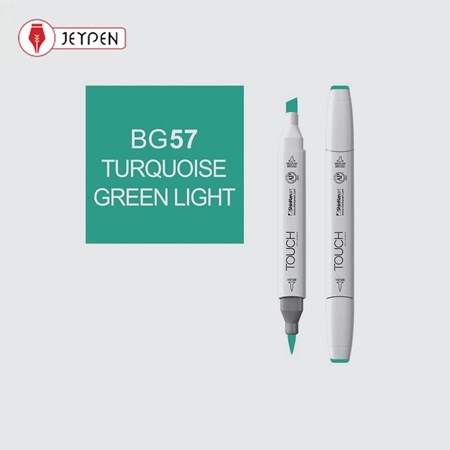 نمایش جزئیات برای  ماژیک راندو تاچ بدنه سفید رنگ ترکوئس گرین لایت کد BG57 تصویر  ماژیک راندو تاچ بدنه سفید رنگ ترکوئس گرین لایت کد BG57