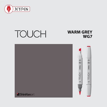 نمایش جزئیات برای  ماژیک راندو تاچ بدنه سفید رنگ وارم گری کد WG7 تصویر  ماژیک راندو تاچ بدنه سفید رنگ وارم گری کد WG7