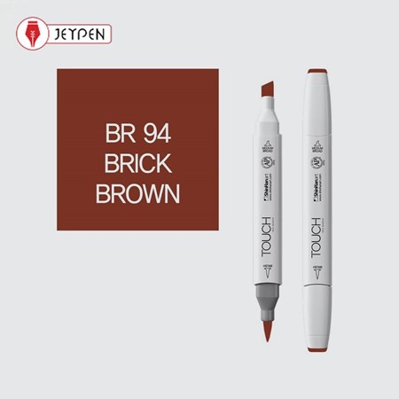 نمایش جزئیات برای  ماژیک راندو تاچ بدنه سفید رنگ قهوه ای برک کد BR94 تصویر  ماژیک راندو تاچ بدنه سفید رنگ قهوه ای برک کد BR94