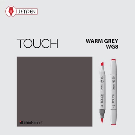 نمایش جزئیات برای  ماژیک راندو تاچ بدنه سفید رنگ وارم گری کد WG8 تصویر  ماژیک راندو تاچ بدنه سفید رنگ وارم گری کد WG8