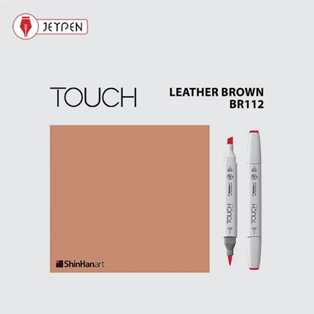 نمایش جزئیات برای  ماژیک راندو تاچ بدنه سفید رنگ قهوه ای لدر کد BR112 تصویر  ماژیک راندو تاچ بدنه سفید رنگ قهوه ای لدر کد BR112