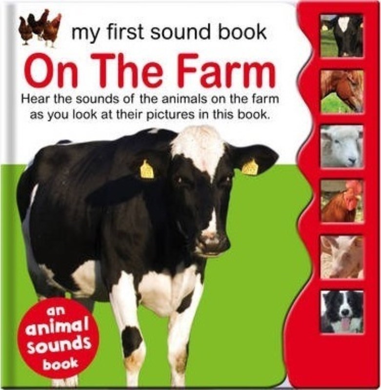 تصویر  On the farm my first sound book