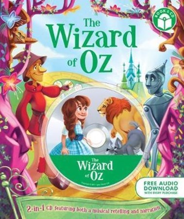 تصویر  The Wizard of Oz:book and CD