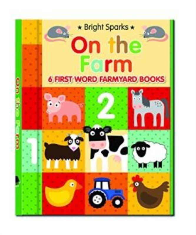 تصویر  On the farm 6 first word farmyard books