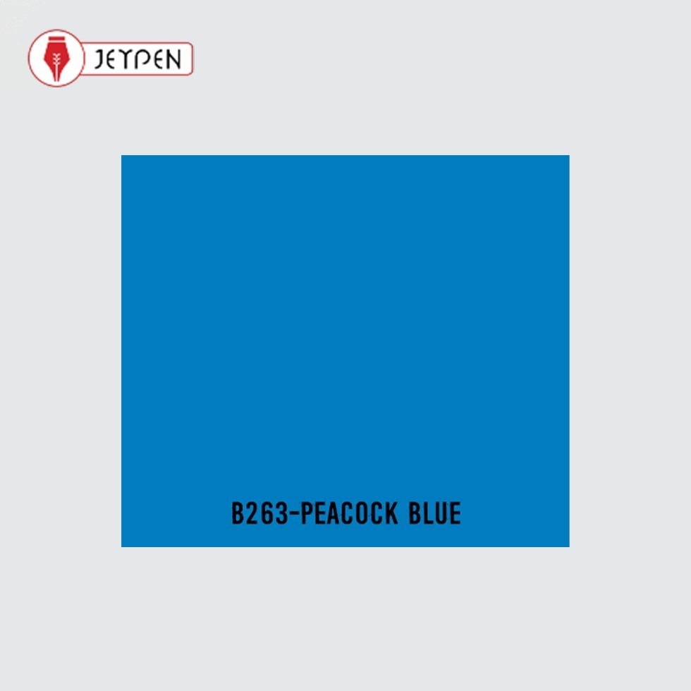تصویر  ماژیک راندو تاچ بدنه مشکی رنگ آبی پیکاک کد B263