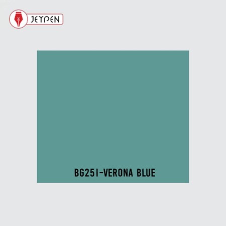 تصویر  ماژیک راندو تاچ بدنه مشکی رنگ آبی ورونا کد BG251