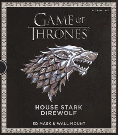 تصویر  Game of Thrones Mask: House Stark Direwolf