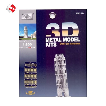تصویر  Leaning Tower of pisa (3D metal model kits B11138)