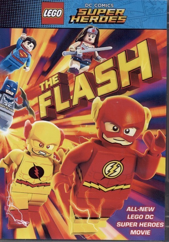 تصویر  the flash lego (دی‌وی‌دی کارتون)