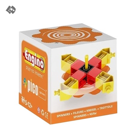 تصویر  اسباب بازی فکری Pico Spinner Orange ps04new
