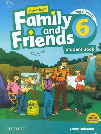 تصویر  American Family and Friends 6 SB WB-second edition