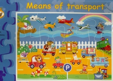 تصویر  پازل 12 قطعه Means of transport