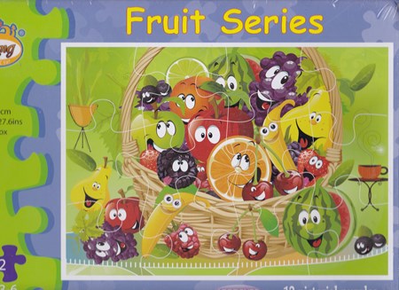 تصویر  پازل 12 قطعه Fruit series