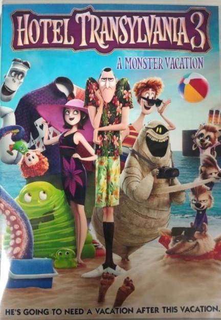 تصویر  Hotel transylvania 3 (سی‌دی کارتون)