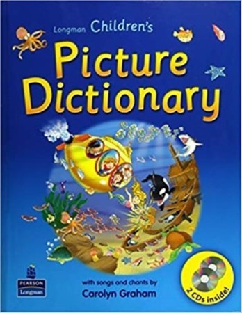 تصویر  Longman childrens picture dictionary with CD