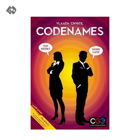 تصویر  بازی فکری کد نیمز کلمات Codenames