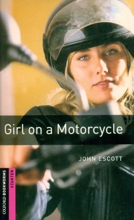 تصویر  Girl on a motorcycle