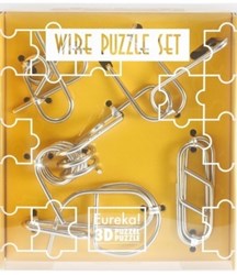 تصویر  Eureka wire puzzle set yellow 473347