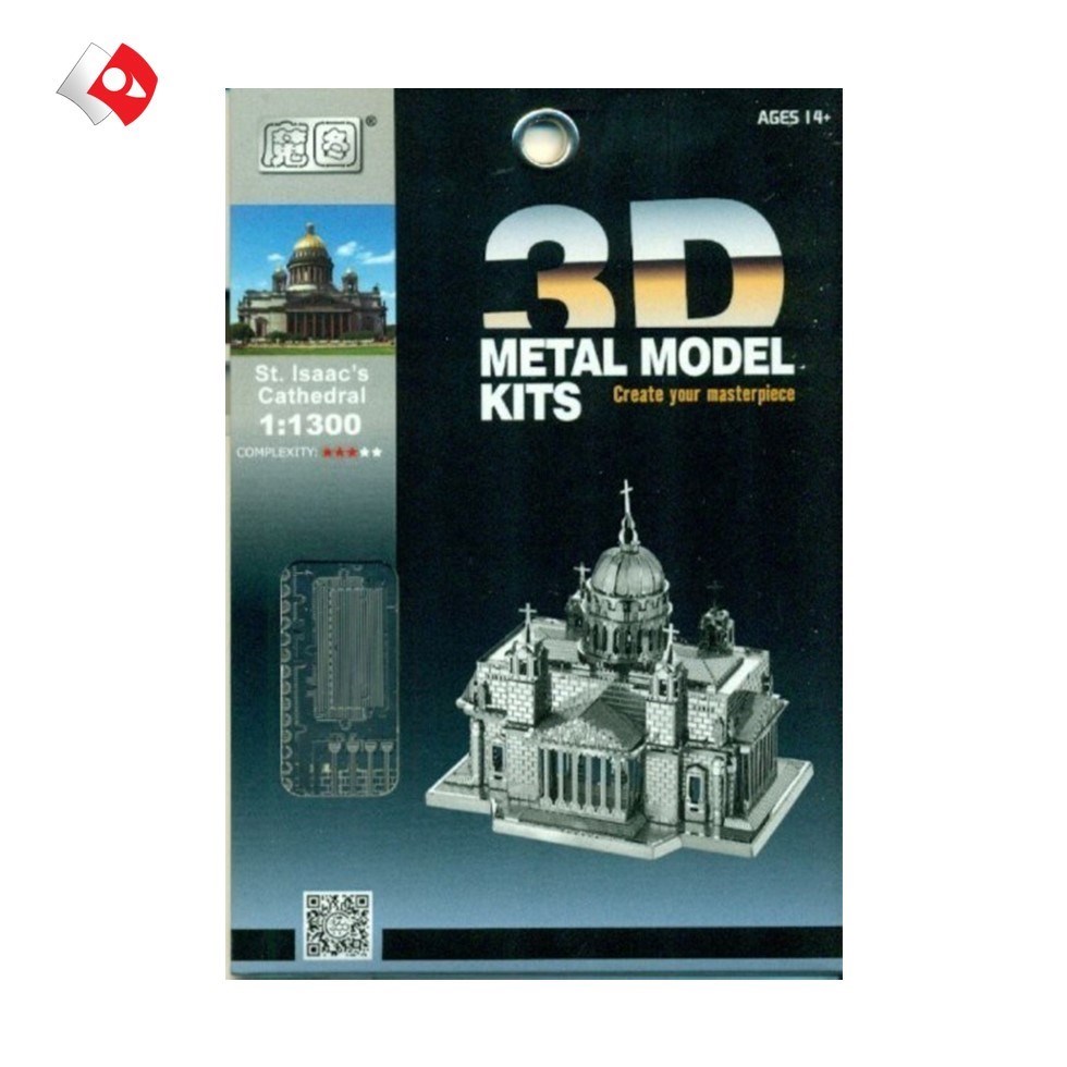 تصویر  St Isaac s Cathedral  (3D metal model kits B31134)