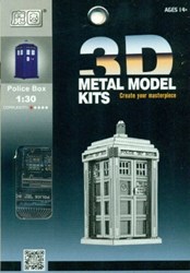 تصویر  Police Box(3D metal model kits O21101)