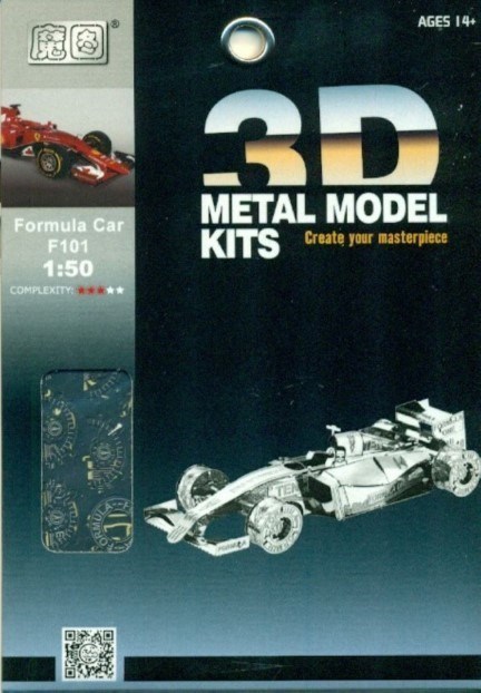 تصویر  Formula Car F101 (3D metal model kits I21120)