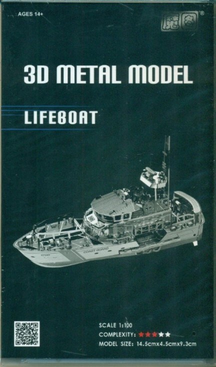 تصویر  ‏‏Lifeboat (3D metal model C22201)