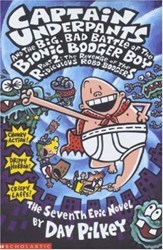 تصویر  Captain Underpants and the Big Bad Battle of the Bionic Booger Boy 2 (The Revenge of the Ridiculous Robo Boogers)