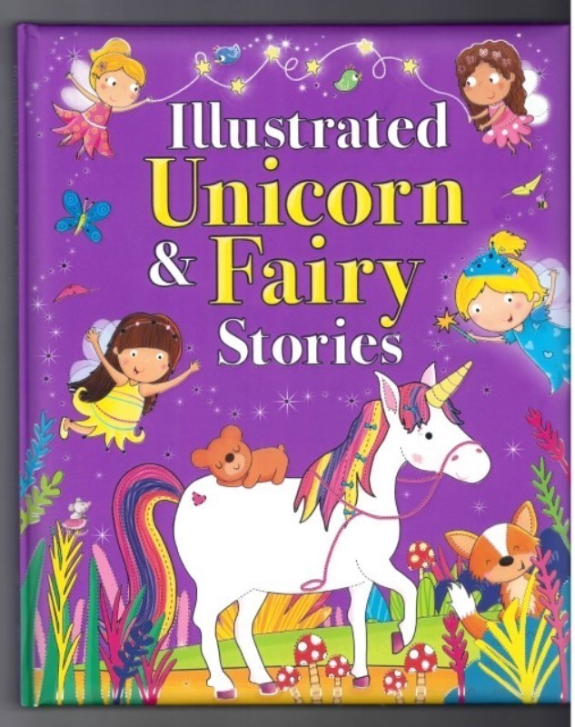 تصویر  Illustrated Unicorn and Fairy Stories