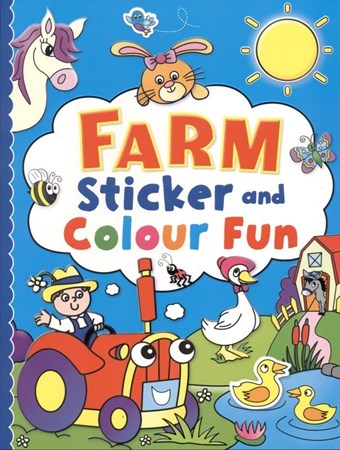 تصویر  Farm Sticker and Colour Fun Book 3