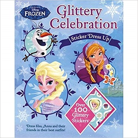 تصویر  Disney Frozen Glittering Sticker Dress Up