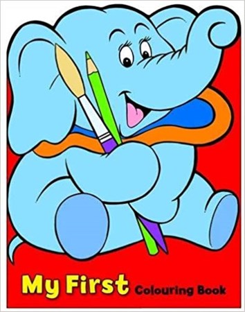 تصویر  My First Copy Colouring Book  Elephant