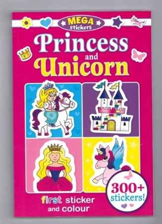 تصویر  Mega Stickers Princess And Unicorn