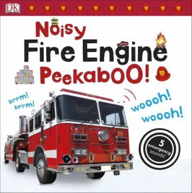 تصویر  Noisy Fire Engine Peekaboo