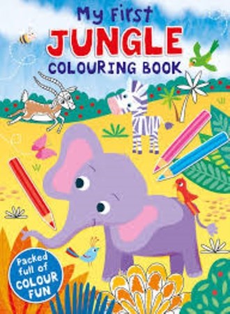 تصویر  My First Jungle Colouring Book