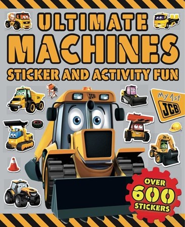 تصویر  Ultimate Machines Sticker and Activity Fun