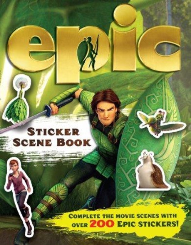 تصویر  Epic Sticker Scene Book