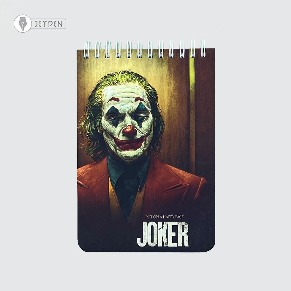 تصویر  دفتر یادداشت پالتویی جوکر 8219 Joker