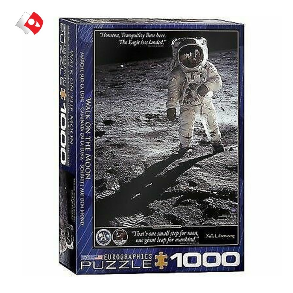 تصویر  پازل یوروگرافیکس 1000 تکه طرح Walk On Moon کد60004953