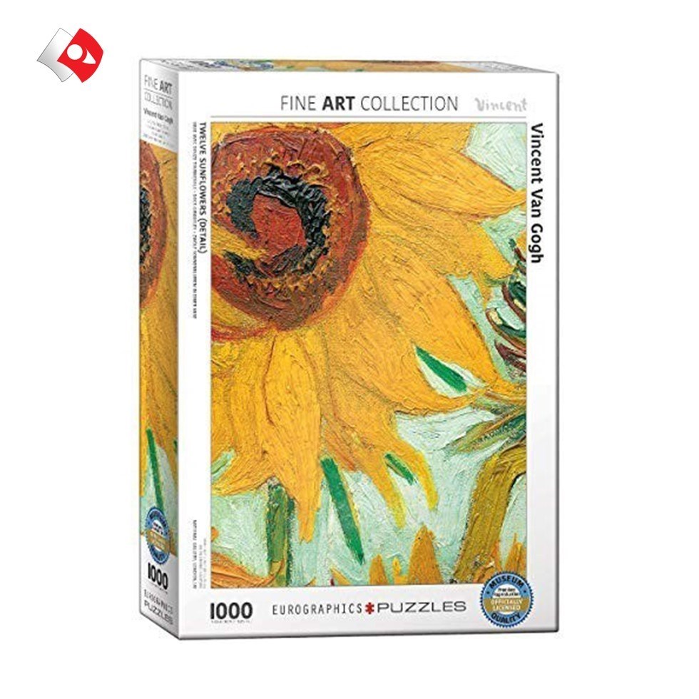 تصویر  پازل یوروگرافیکس 1000 تکه طرح Sunflowers کد60005429