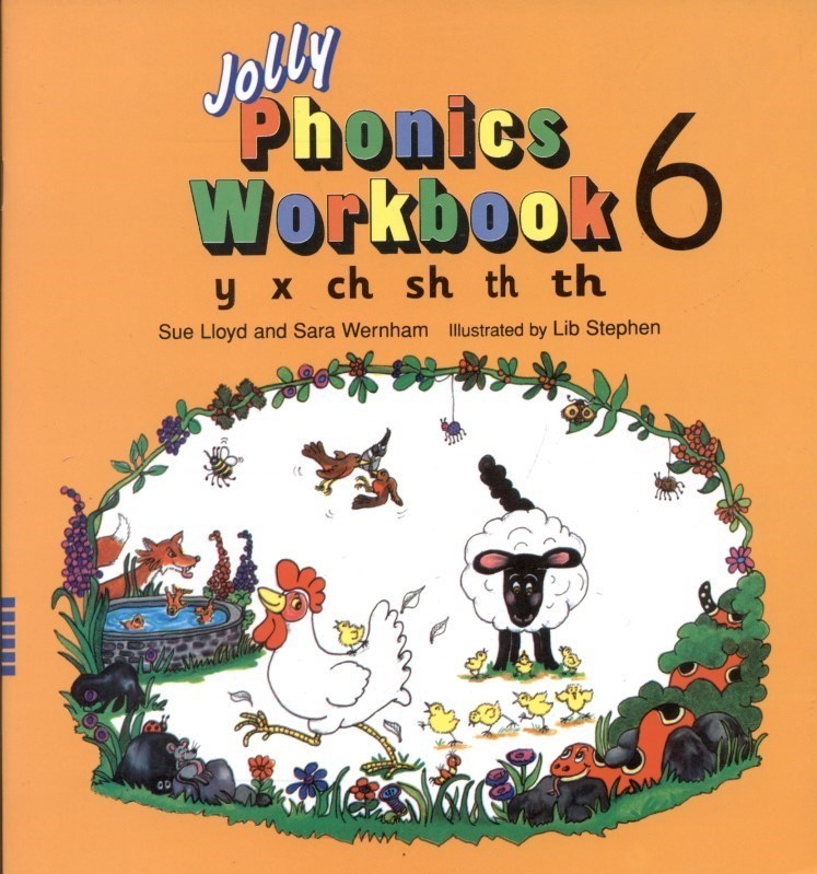 تصویر  Jolly Phonics 6 Workbook