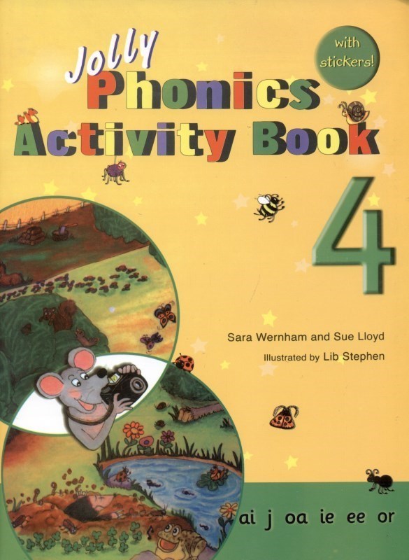 تصویر  Jolly Phonics Activity Book 4