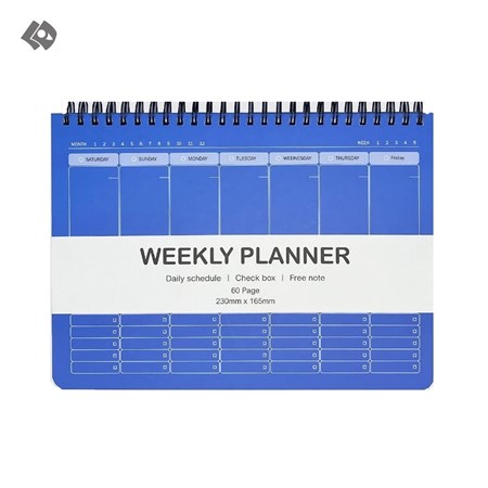 تصویر  دفتر پلنر و تودولیست هفتگی (weekly planner ) کد 122