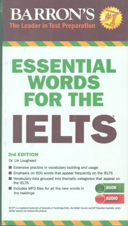 تصویر  Barrons essential words for ielts (راهنمای واژگان ضروری آیلتس)