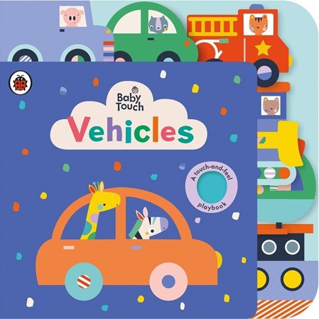 تصویر  Baby Touch Vehicles Tab Book