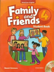 تصویر  American Family and Friends 4 SB and WB (first edition) with CD